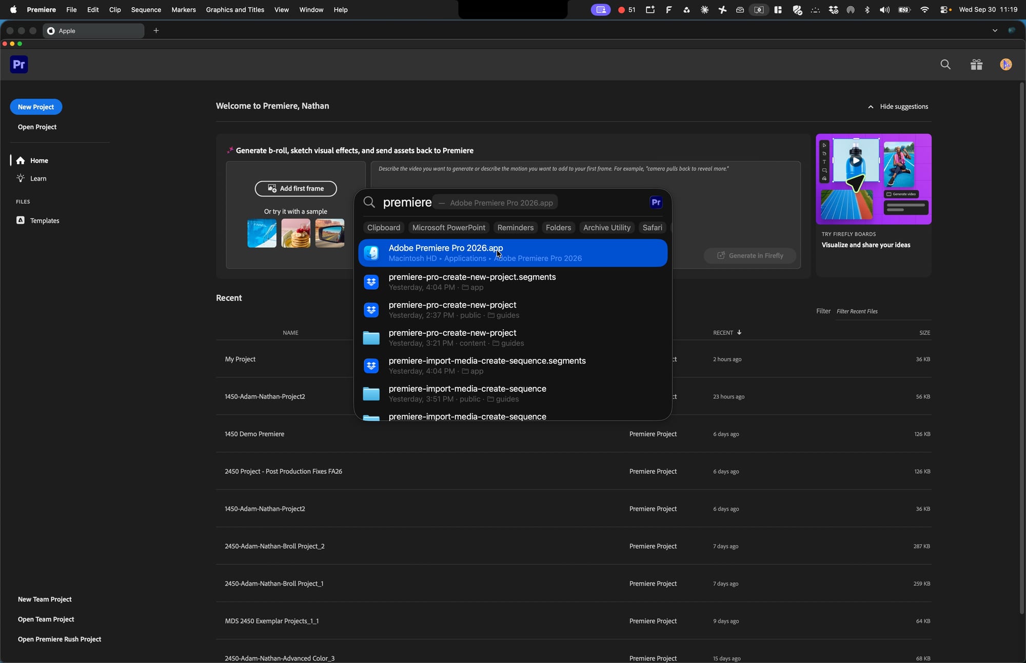 Screenshot for step 9: Reveal the App in Finder