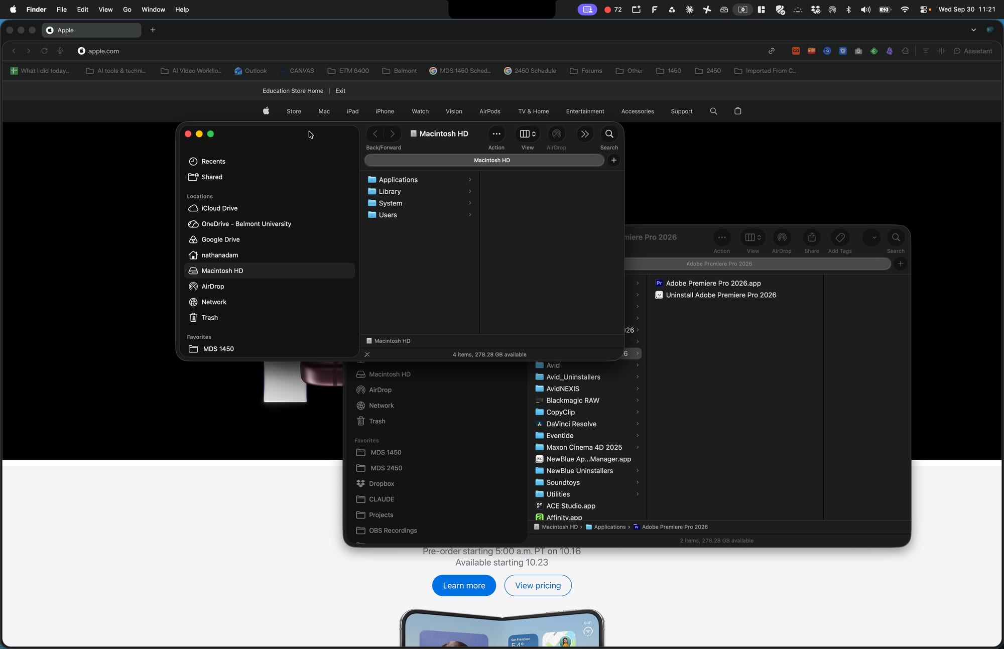 Screenshot for step 14: Open New Finder Windows