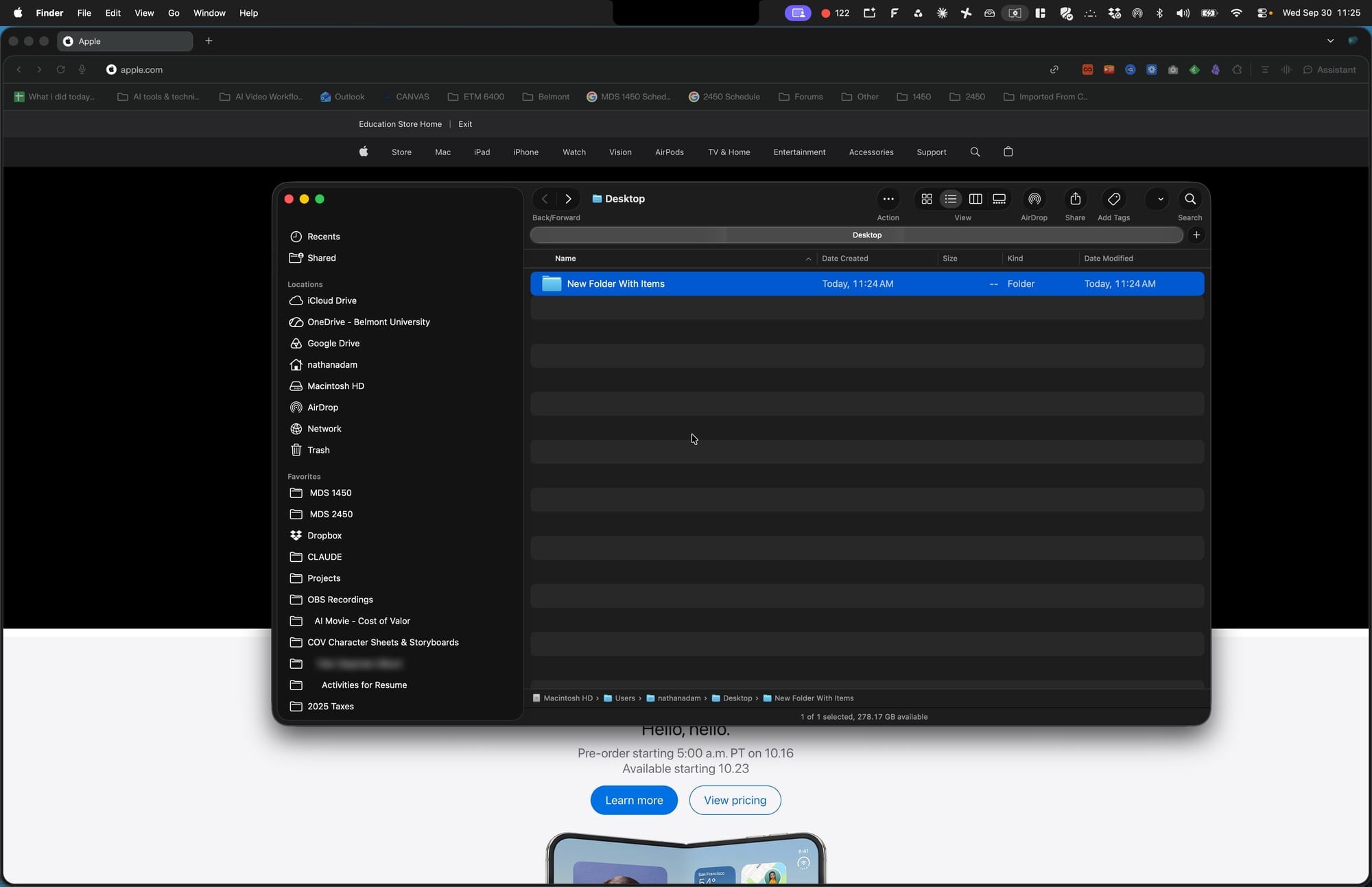 Screenshot for step 24: Undo the Last Step