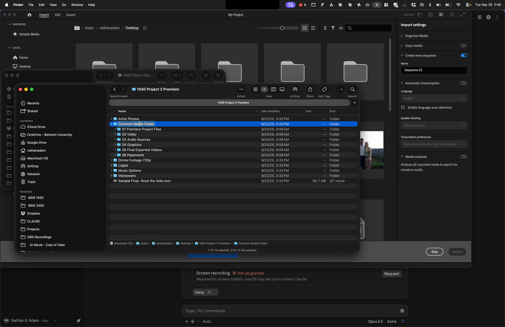 Screenshot for step 4: Put the Folder in Rename Mode