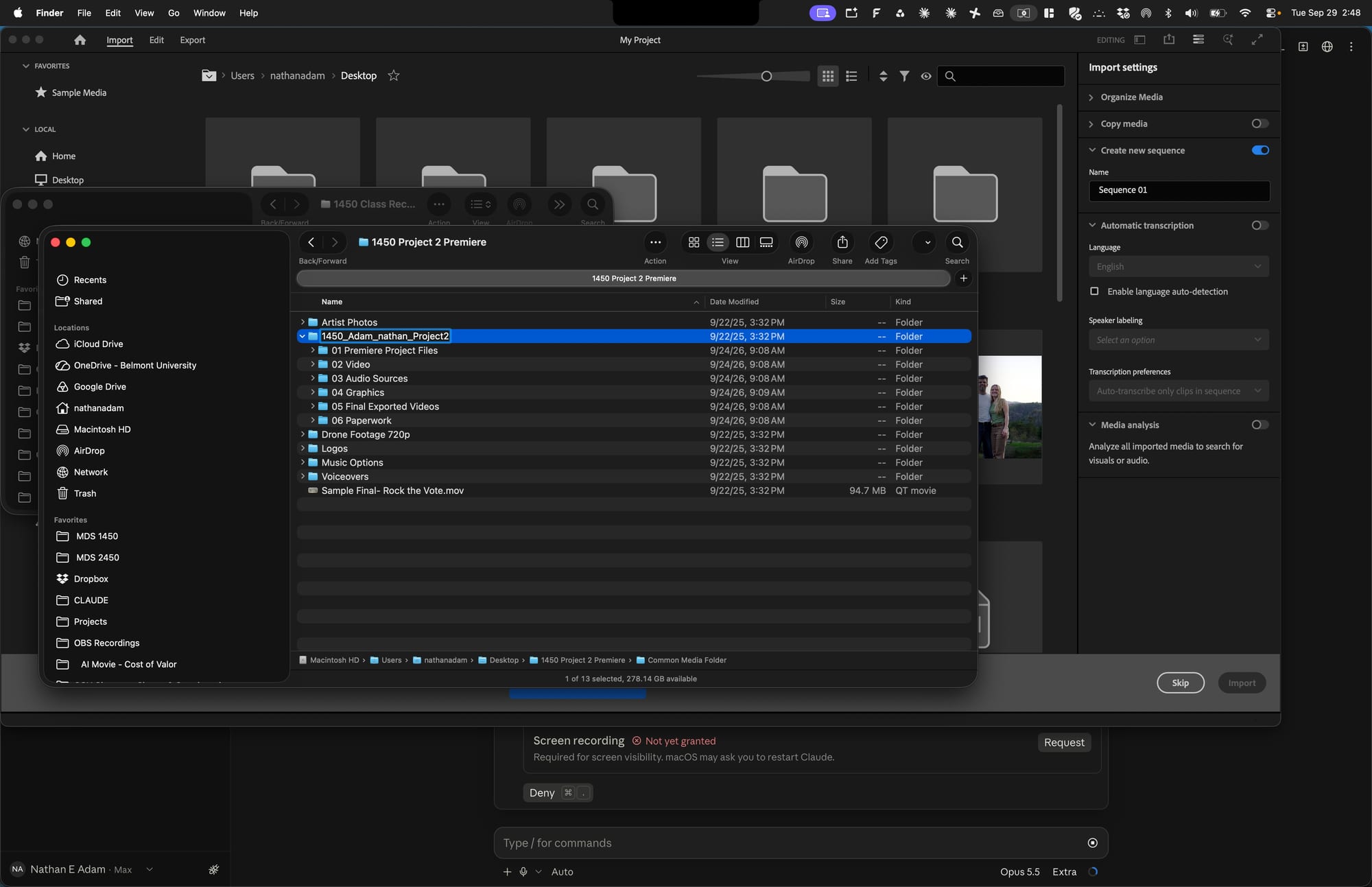Screenshot for step 5: Type Your Folder Name