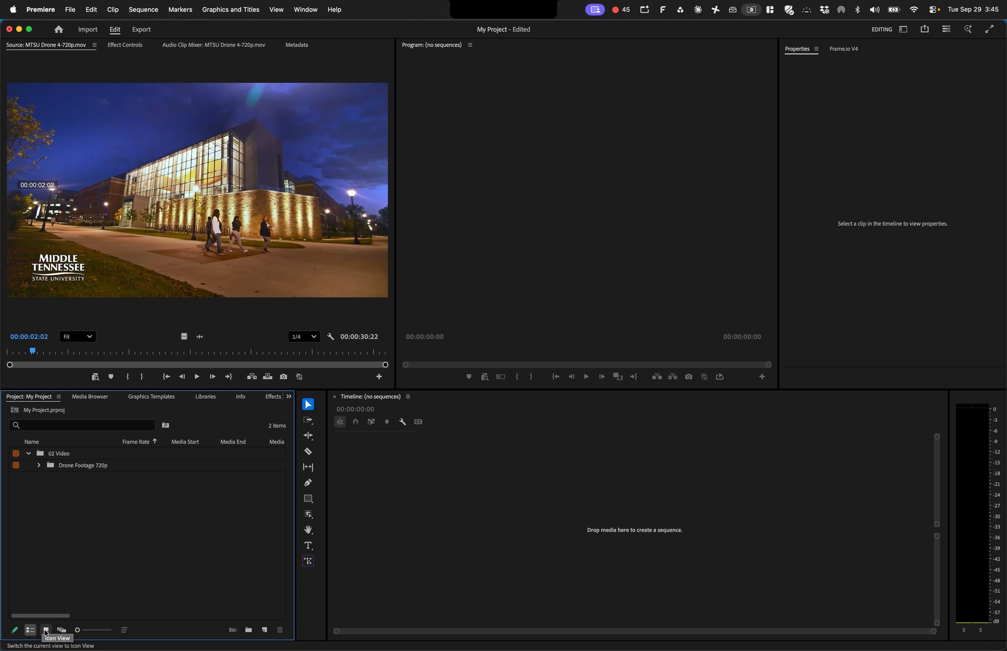 Screenshot for step 13: Try Icon View