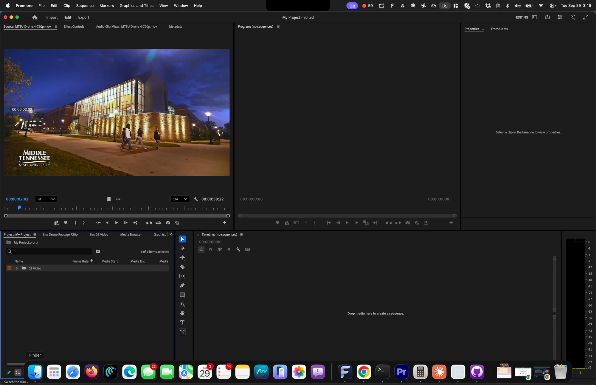 Screenshot for step 17: Open Finder on the Desktop