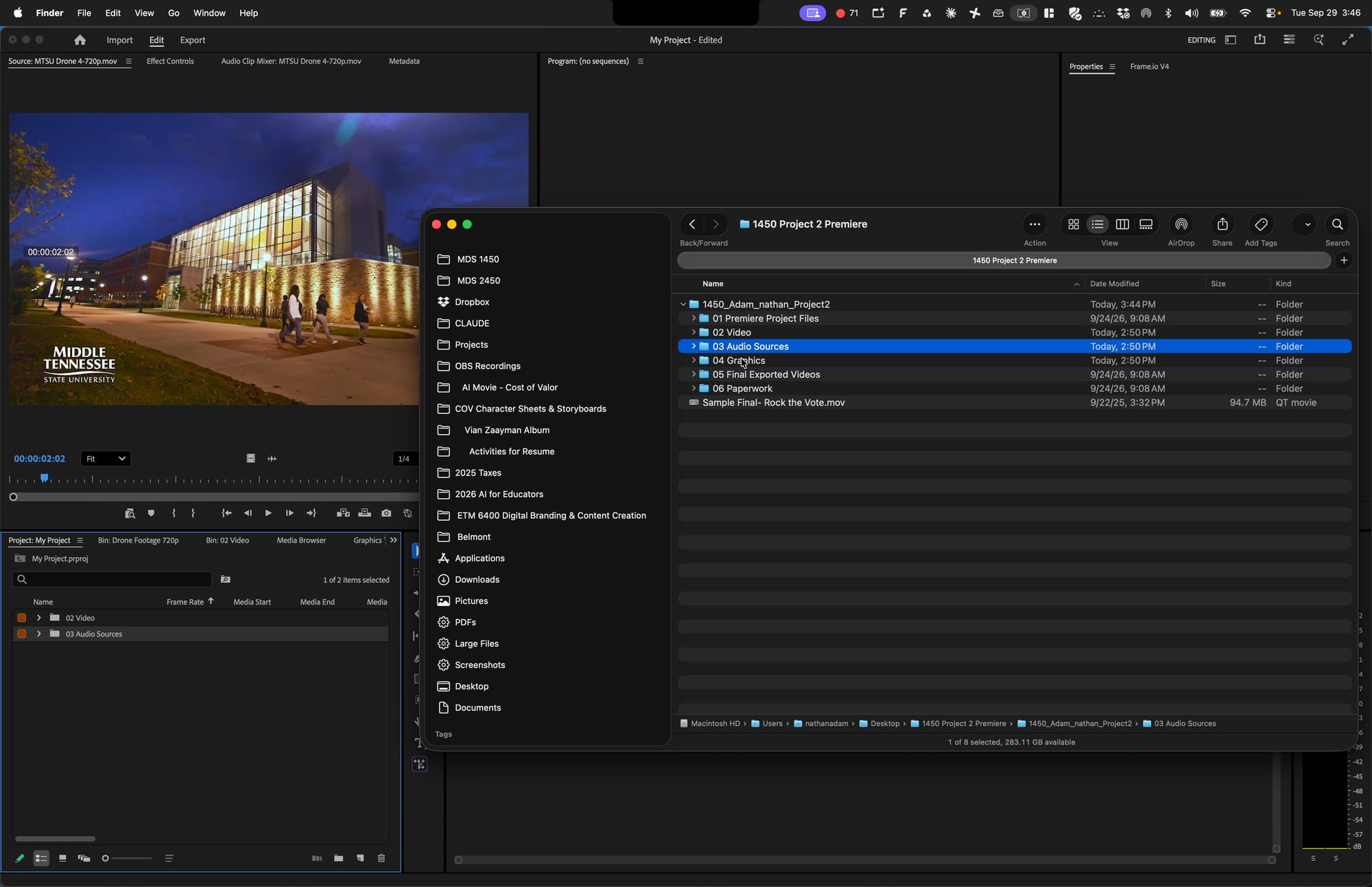 Screenshot for step 20: Drag In the Graphics Folder